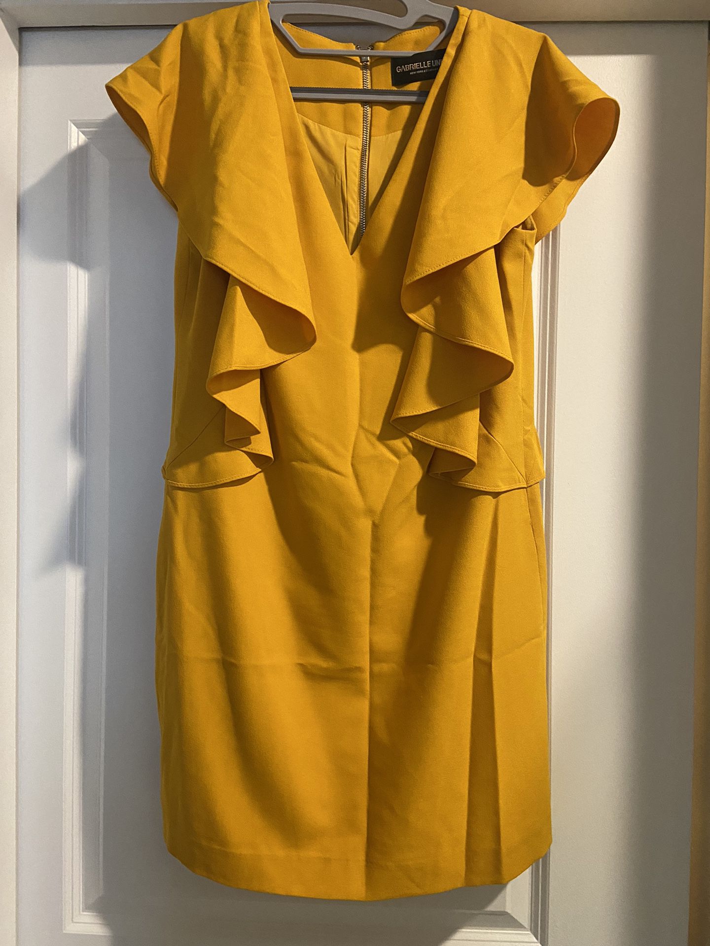 Gold Gabrielle Union Colection Dress