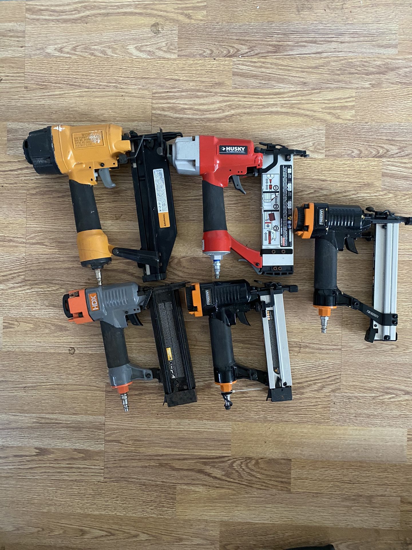 Lot Of 5 Nail Guns 