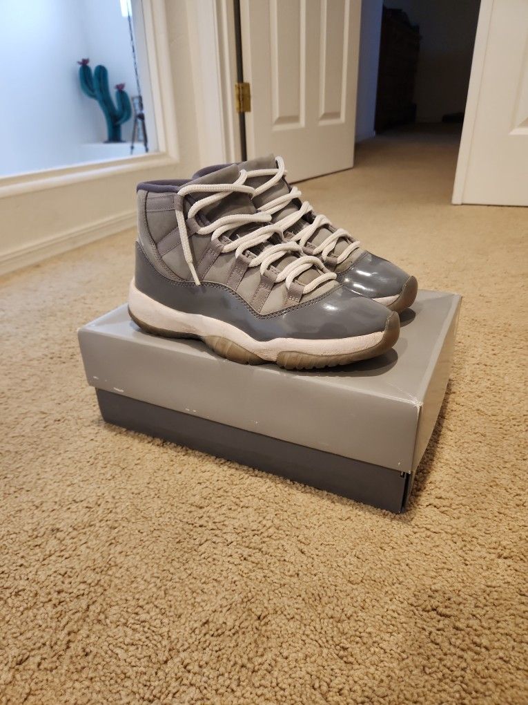 Jordan 11 Cool Grey Size 7.5