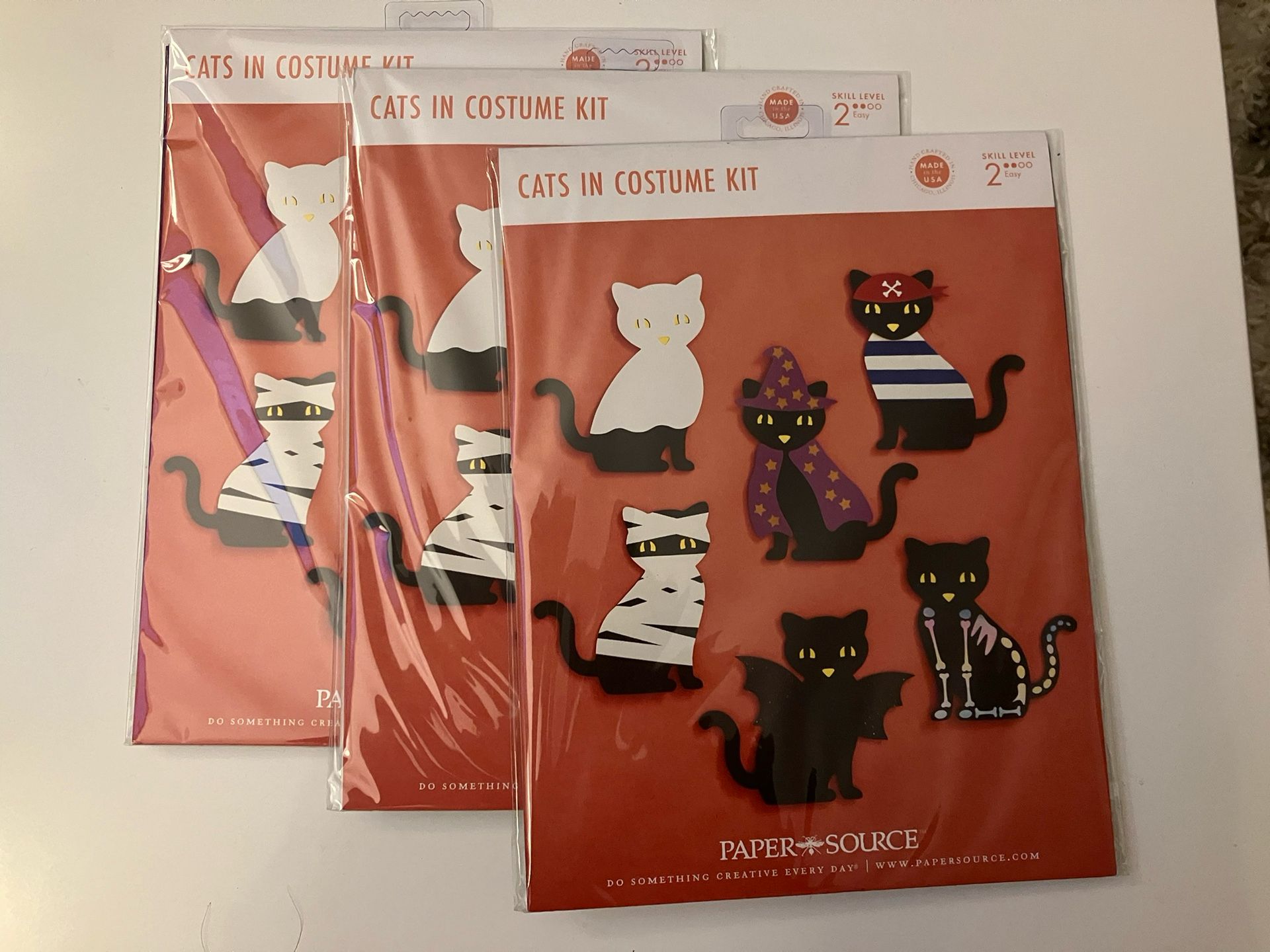 Papersource Cats In Costume Paper Craft Kit