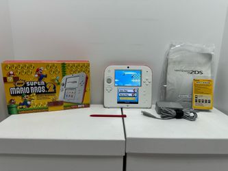 Nintendo 2DS with New Super Mario Bros 2 and Original Box