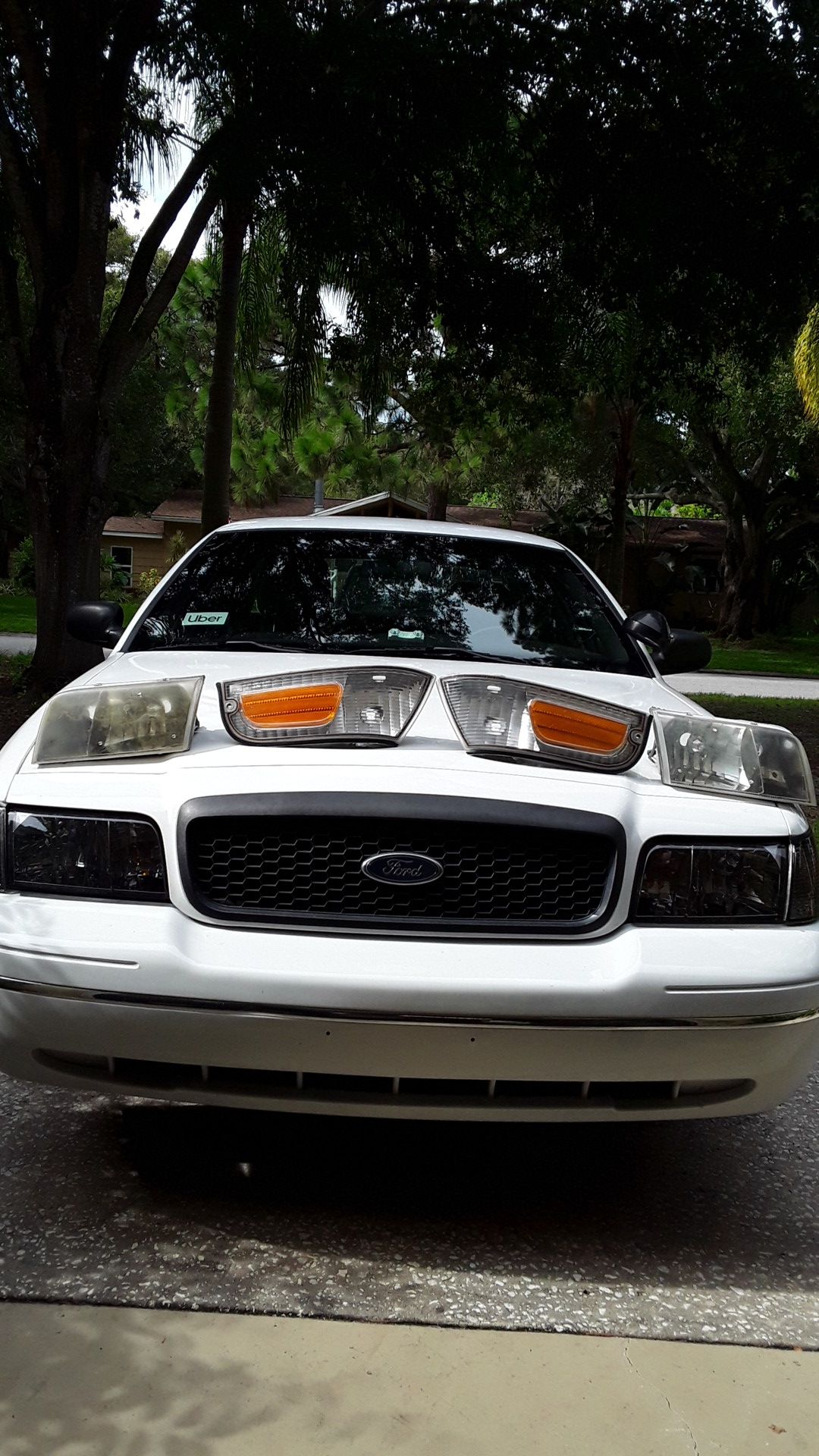 2011 Crown Vic Headlight and side panels