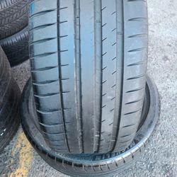 2.   245/35/20.  Michelin  80%
