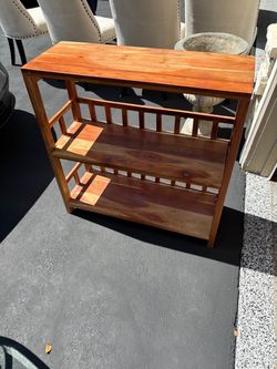 Wood Bookshelf 12x32x32