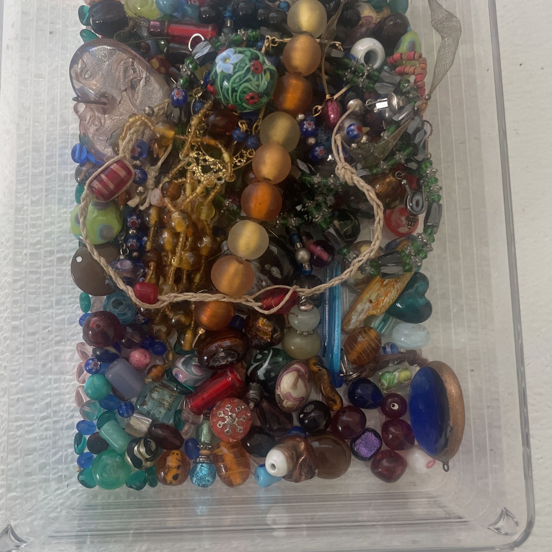 Glass Beads For Jewelry Making 
