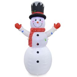 8 Foot Christmas Inflatable Snowman Blow Up