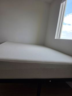 Queen size bed and mattress for sale