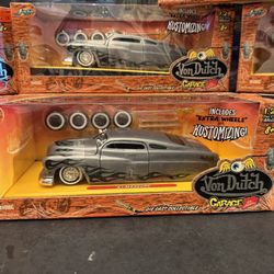 1951 Mercury Jada Toys Von Dutch Garage 1:24 Scale Custom Car. New Unopened.