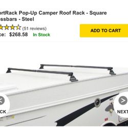 SportRack SR1020 Camp Trailer Roof Rack
