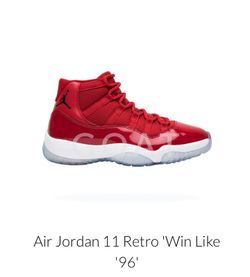 jordon 11 win like 96