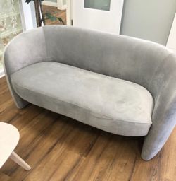 New AllModern Scandinavia Design Loveseat - Light Gray (Brand New)