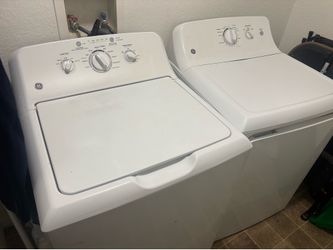 GE Appliances washer & GAS dryer