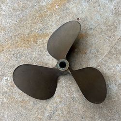 Brass propeller