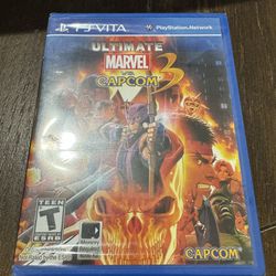 Ultimate Marvel vs Capcom 3 for Playstation PS Vita ***Rare Brand New Sealed***