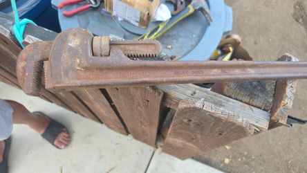 Used Ridgig Monkey Wrench - 24 inches
