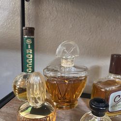 Vintage. Lociones y perfumes.