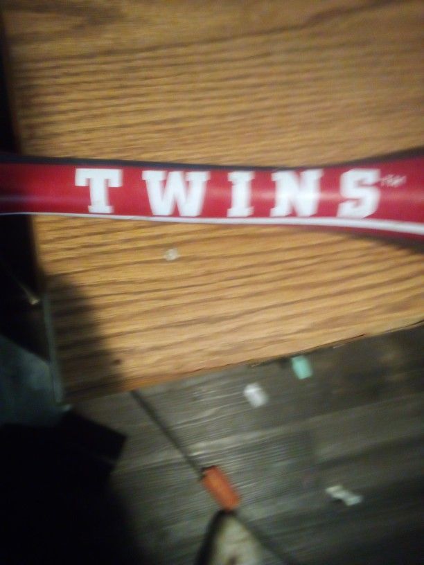 Minnesota Twins Rubber Baseball Bat