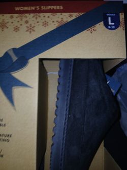 Women's Dearfoam Slippers Clog Large 9-10 NEW