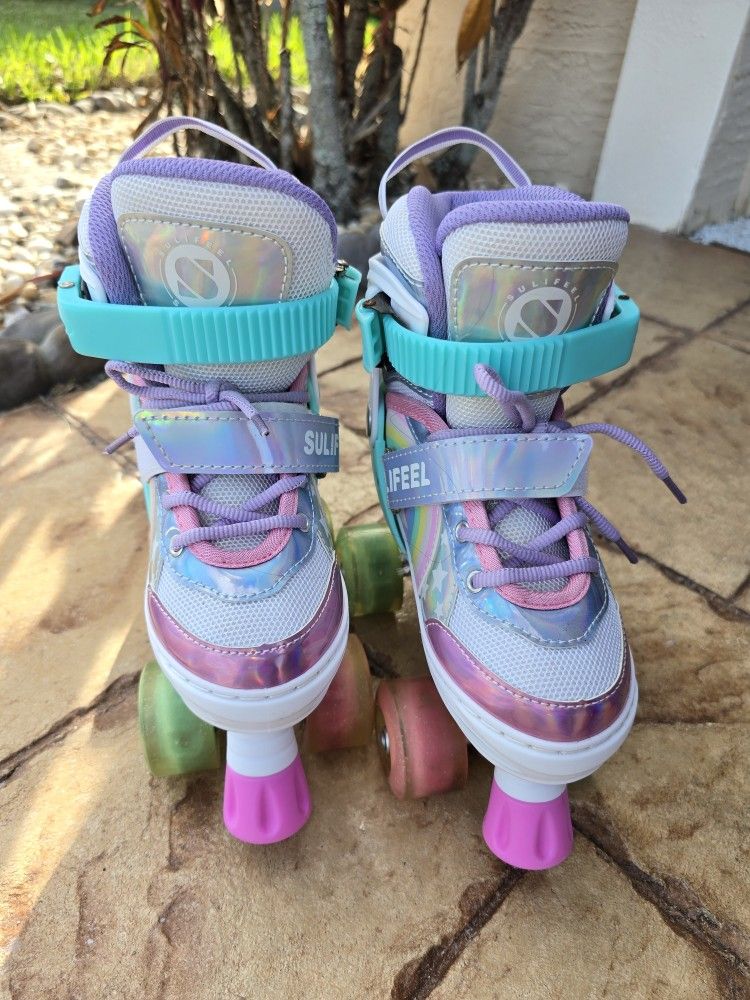 Adjustable GIRLS ROLLER SKATES