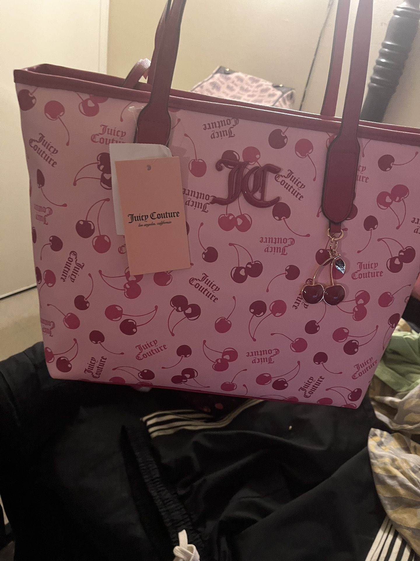 Juicy Couture Pink Cherry Tote