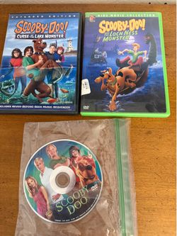 3 Scooby Doo DVD’s ALL FOR