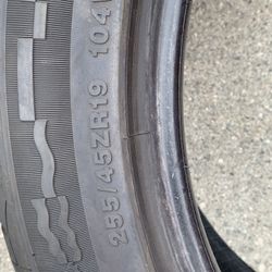 Tires 255/45/ R19