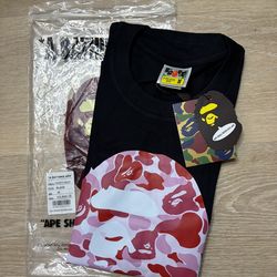 Pink Bape T-shirts