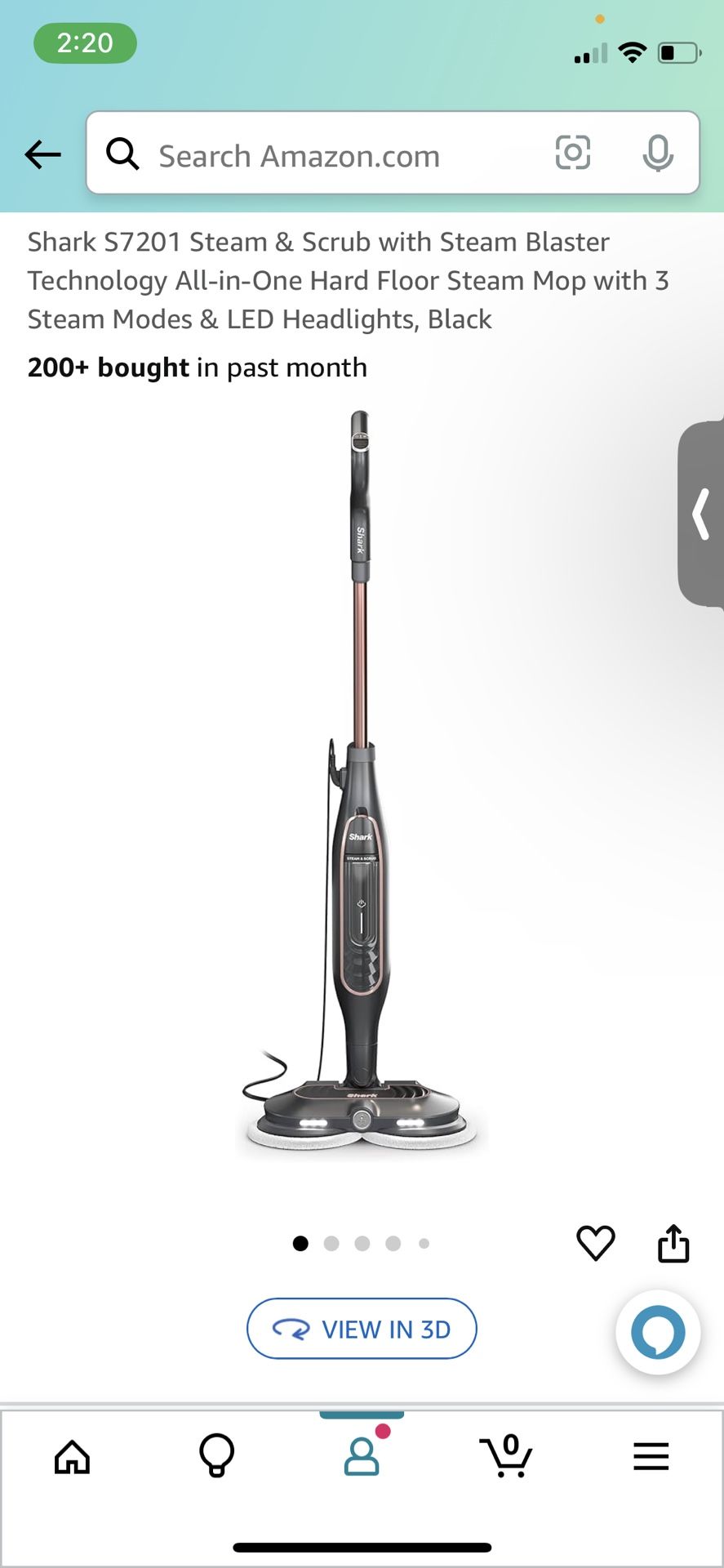 Shark Steam and Scrubber