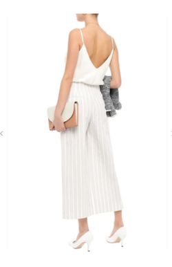 Rebecca Taylor Striped Cropped Pants 