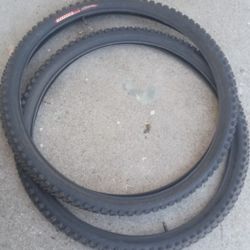 Two Brand New Tires Bike And Tubes 