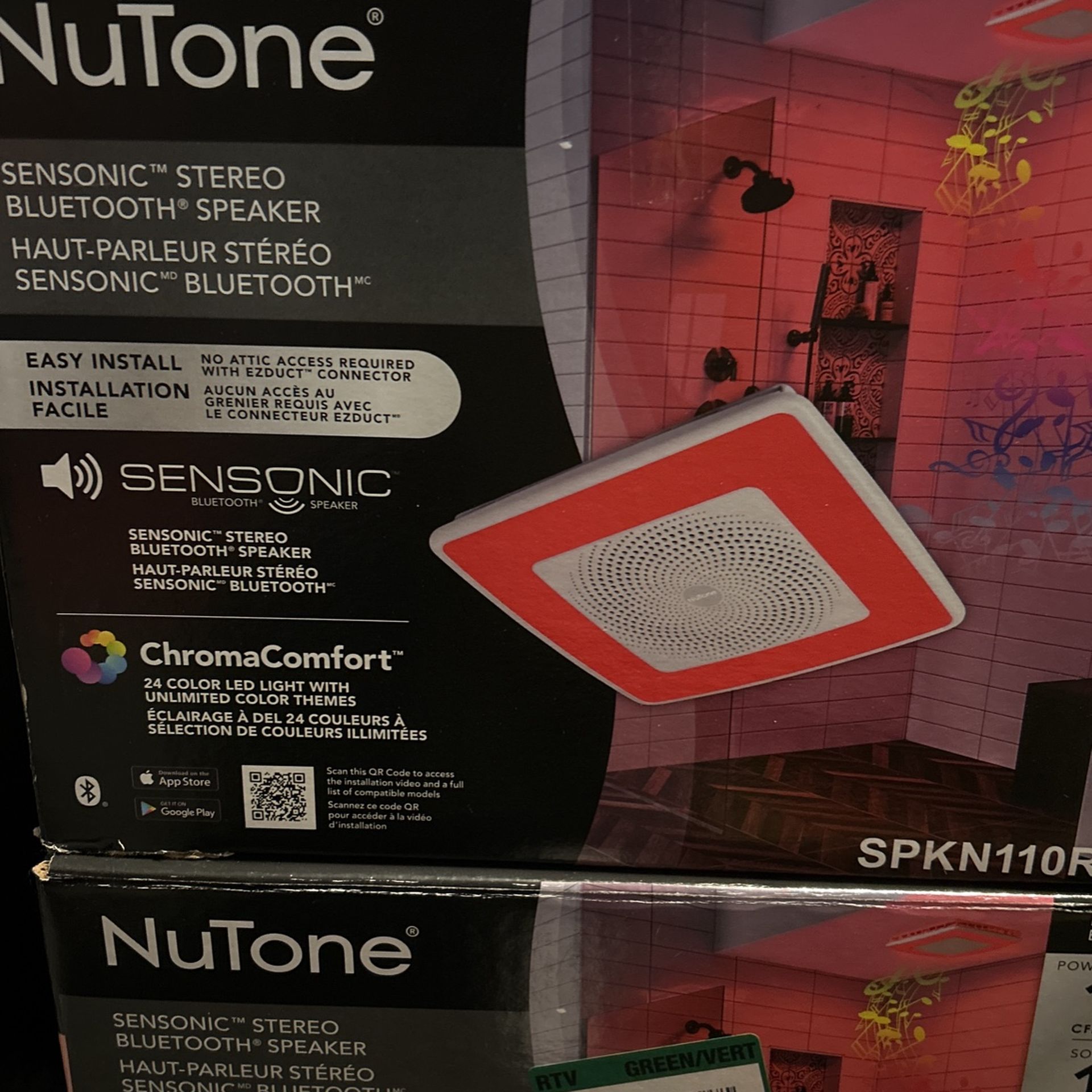 NU TONE Bluetooth Speakers/Led