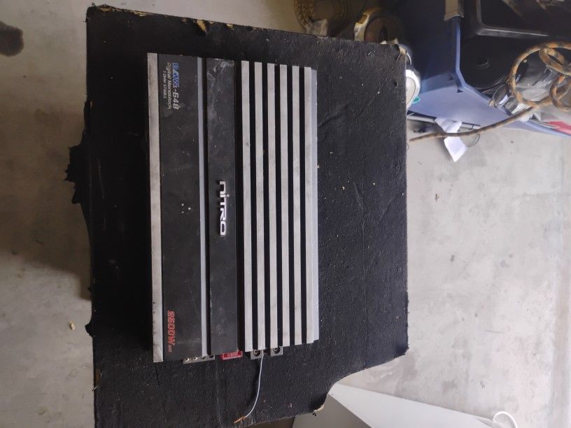 Digital Design sub with nitro amp