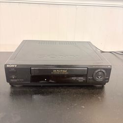 Sony SLV-478 VCR 4 Head VHS Tape Player Recorder NO Remote