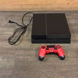 PS4 with power Cord + Controller 