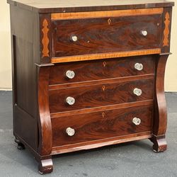 Antique highboy dresser