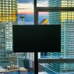 Vizio 55” Tv And Tv Stand 