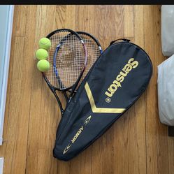 Tennis Rackets And Tennis Balls