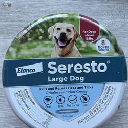 UNOPENED Lg Dog Serrato Collar 