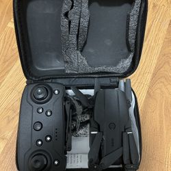 Foldable Camera Drone with Remote & Case – $10