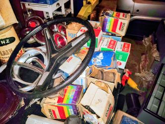 Vintage Muscle Car New Old Stock Parts Corvette Porsche Buick Ford Corvair Volkswagen 