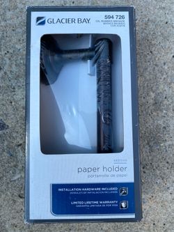 New Glacier Bay Toilet Paper Holder 594 726 Oil Rubbed Bronze