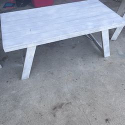 Farmhouse Coffee Table And End Tables