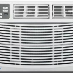10000 BTU Haier window air conditioner , $129, works great, and fits a regular size window and cools the whole house