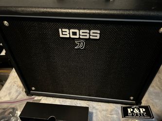 BOSS Katana-50 Gen 3 50W 1x12 Guitar Combo Amplifier - Black