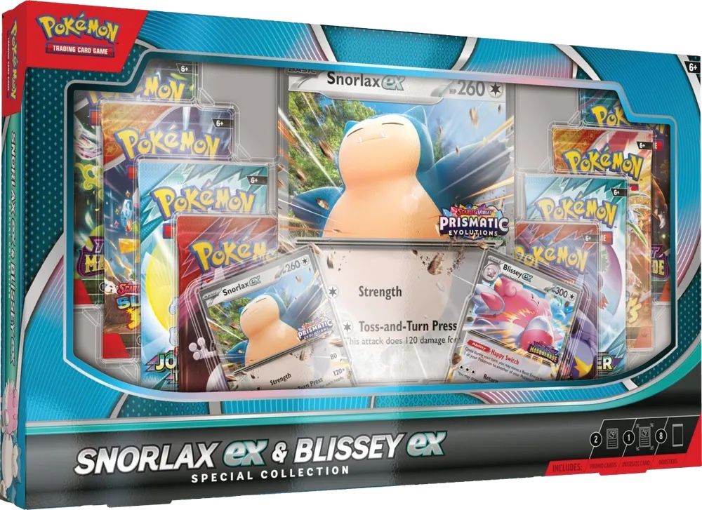 Snorlax and Blissey Ex Special Collection 
