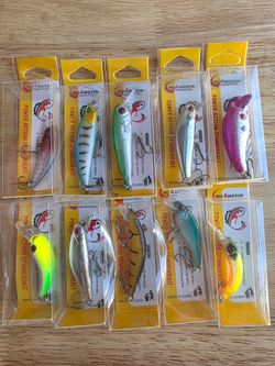 Power Action Spinnerbait Fishing Lures - Lot of 10