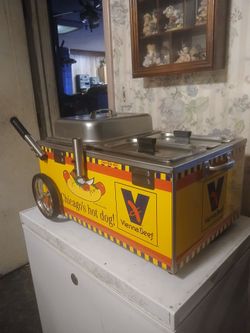 Mini vienna hot dog and sausage cart!