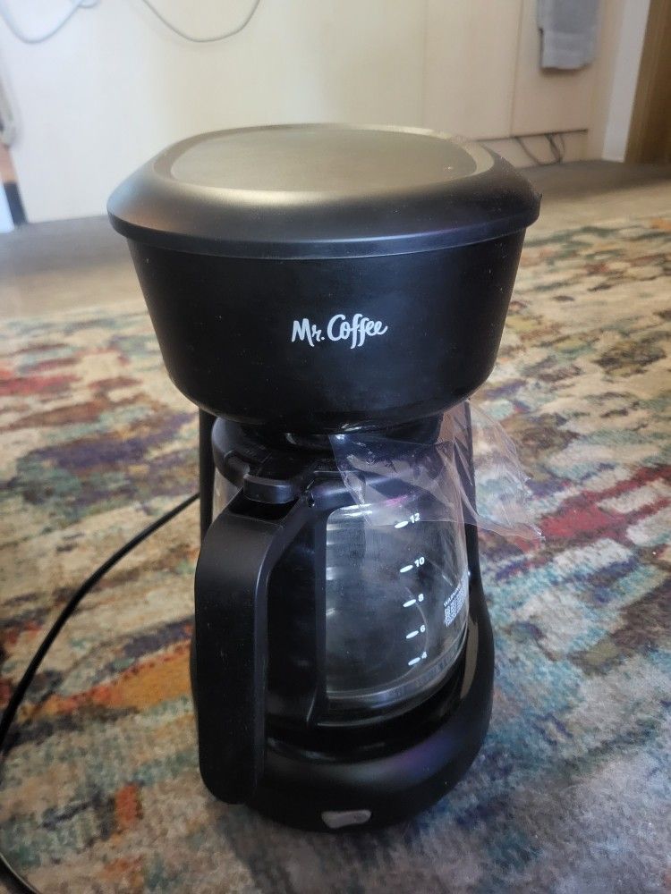 Lightly Used Black Mr Coffee Coffee Pot!