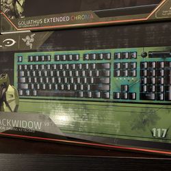 Halo Infinite Keyboard Mouse And Gaming Mouse Pad