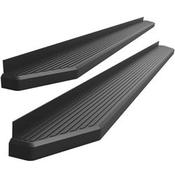 iBoard Black Running Boards Style Fit 05-22 Toyota Tacoma Double Cab Crew Cab